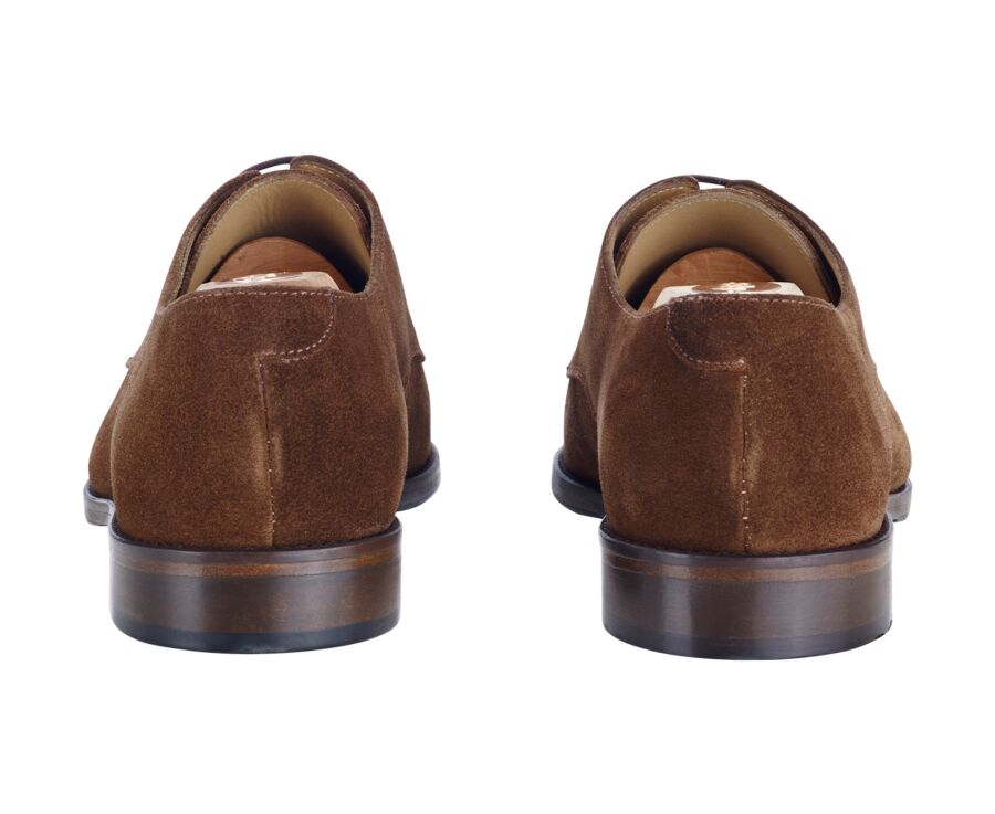 Derbies homme Velours Havane - DOVER II PATIN