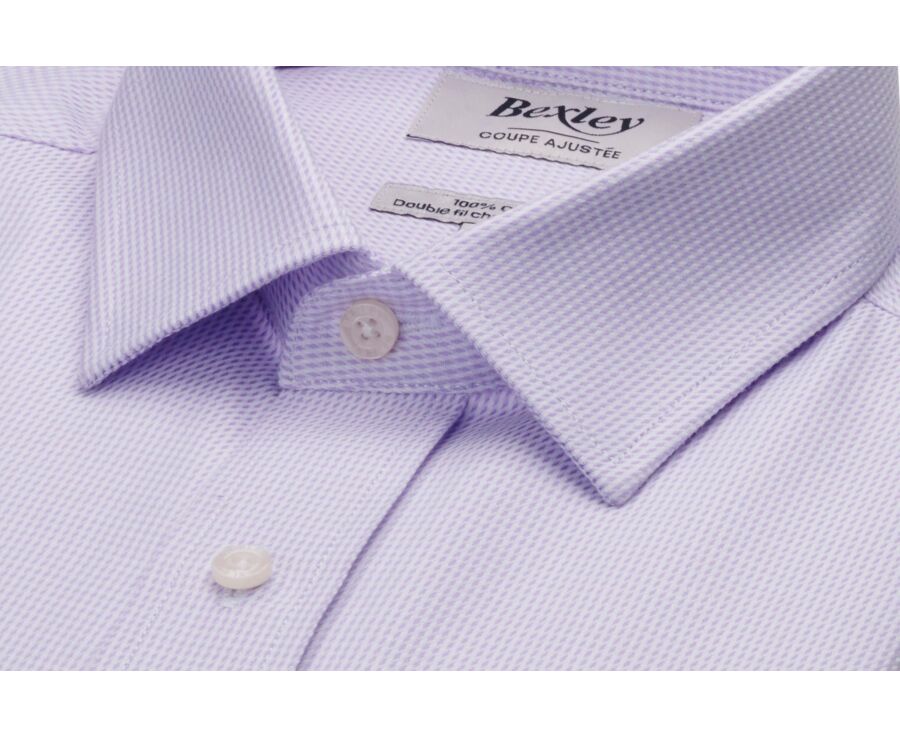 Chemise homme parme en twill effet chiné - SYLVÉNIAS