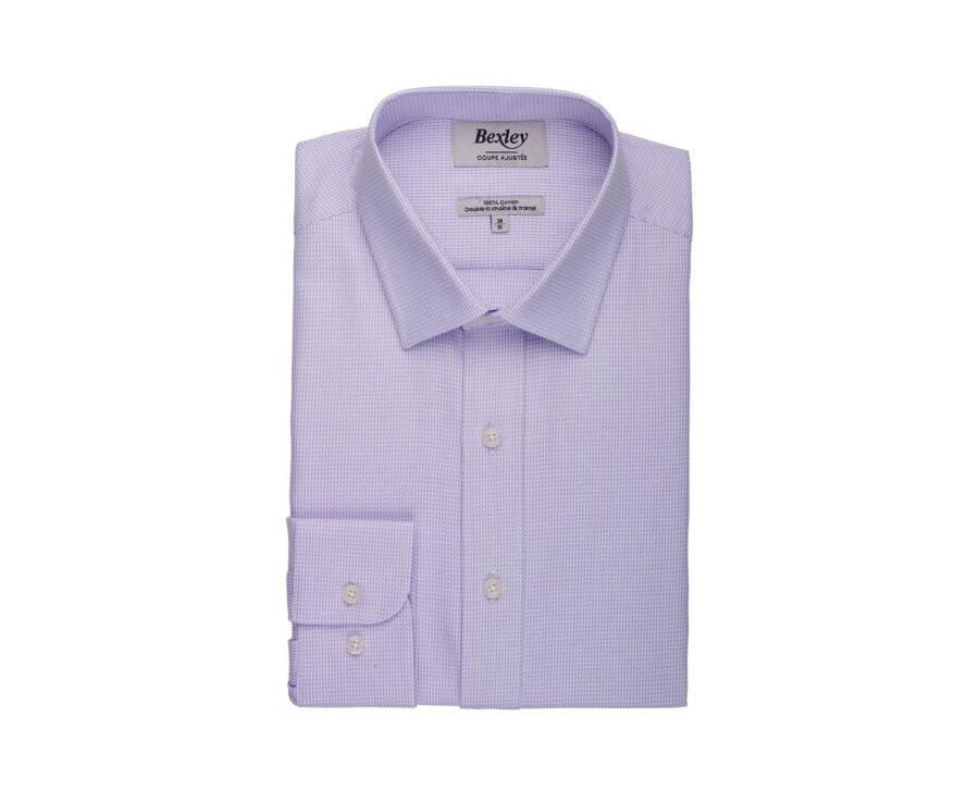 Chemise homme parme en twill effet chiné - SYLVÉNIAS