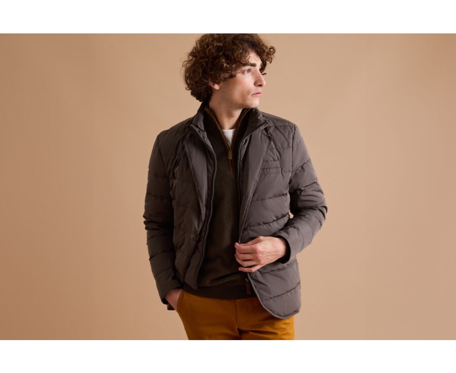 Veste matelassée homme Chocolat - OLSON III