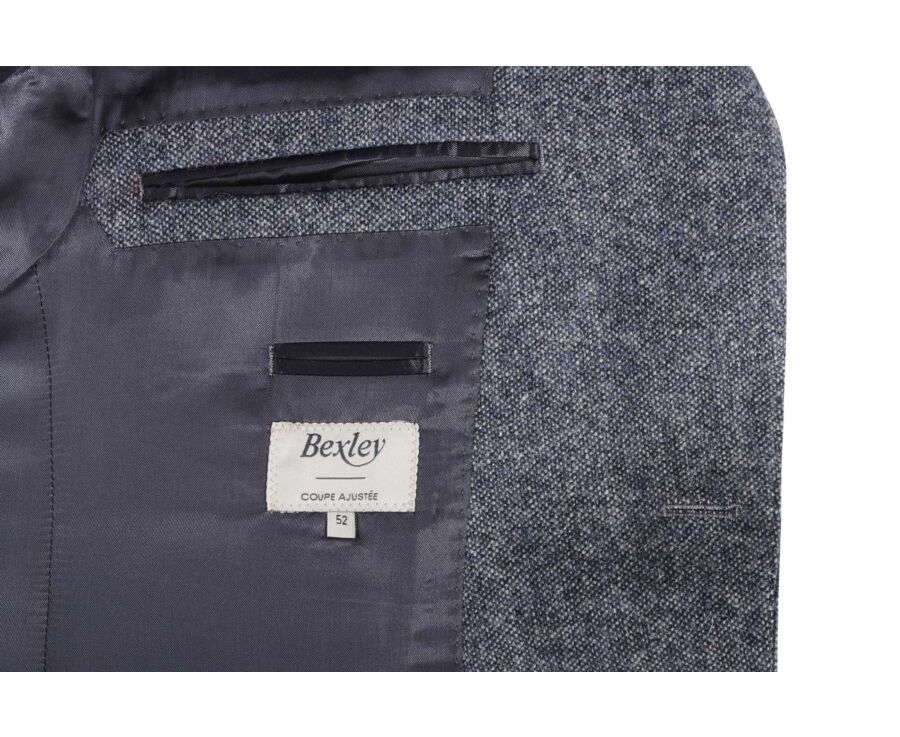 Blazer homme Gris Bleu - LAURIAN