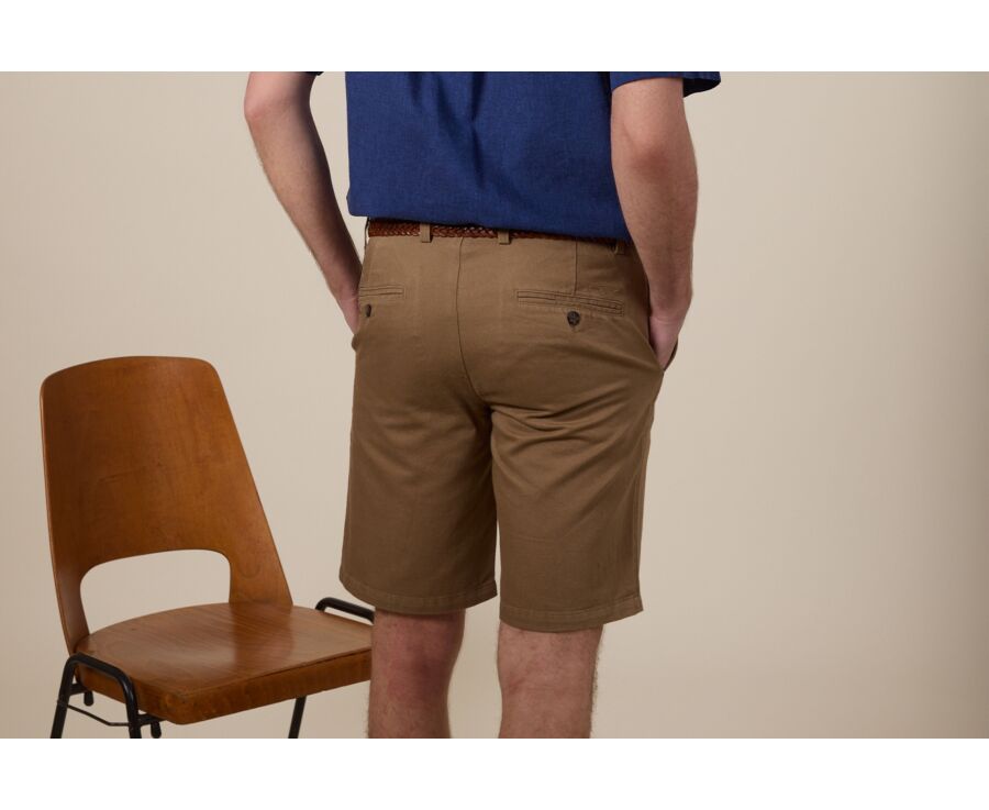 Bermuda homme Camel - BRASEY