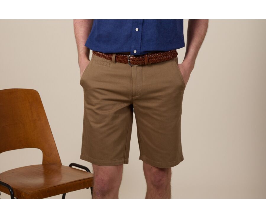 Bermuda homme Camel - BRASEY