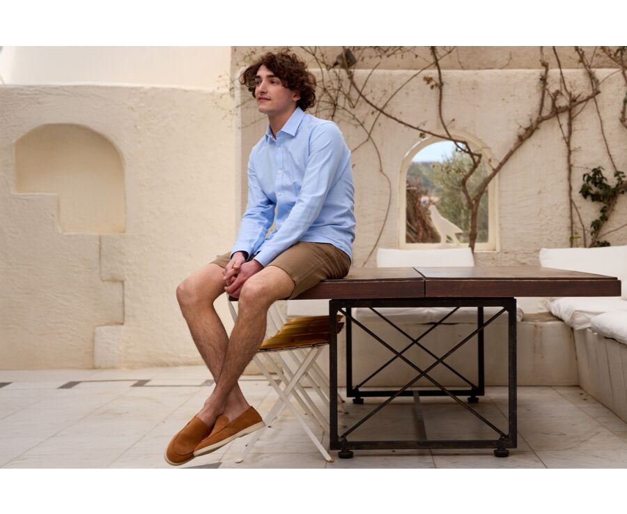 Bermuda homme Camel - BRASEY