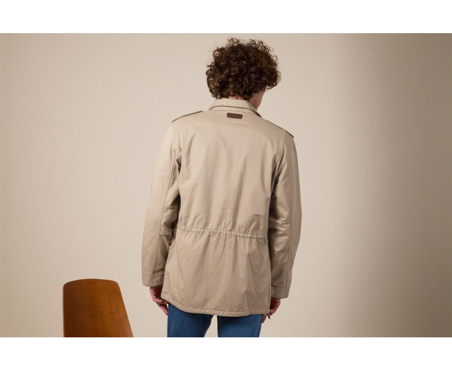 Veste de combat Beige - Coupe Ajustée - RUFINIEN