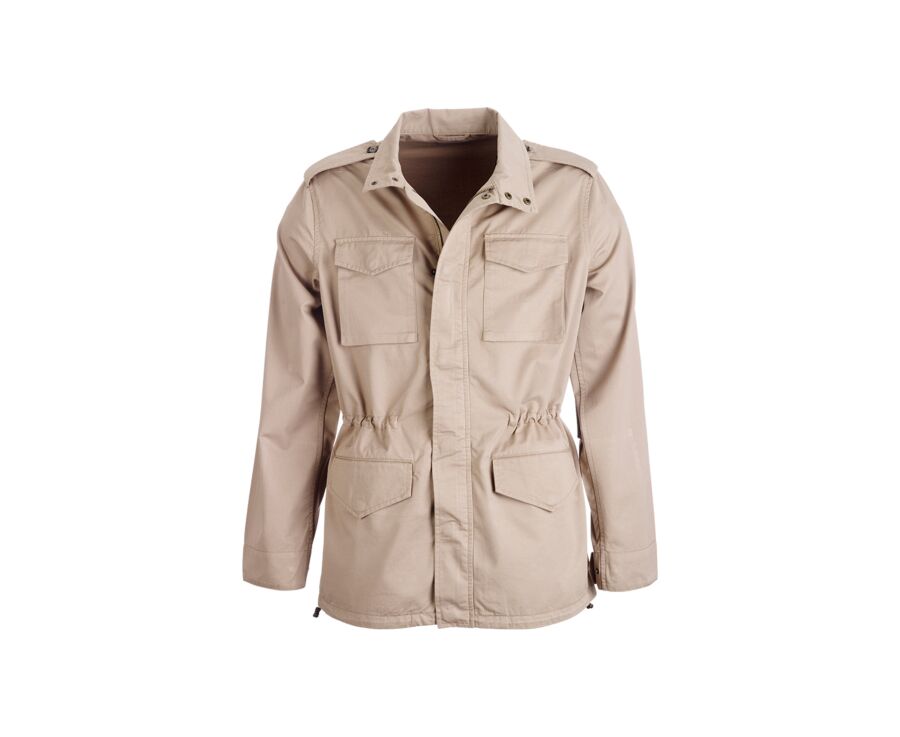Veste de combat Beige - Coupe Ajustée - RUFINIEN