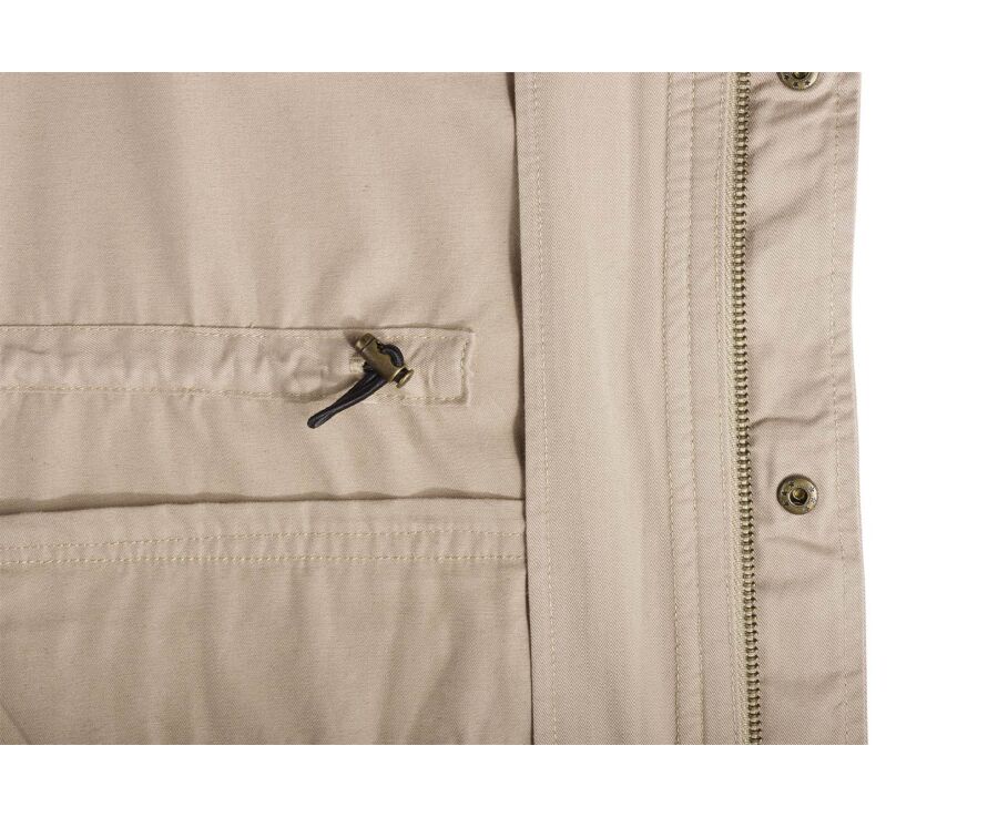 Veste de combat Beige - Coupe Ajustée - RUFINIEN