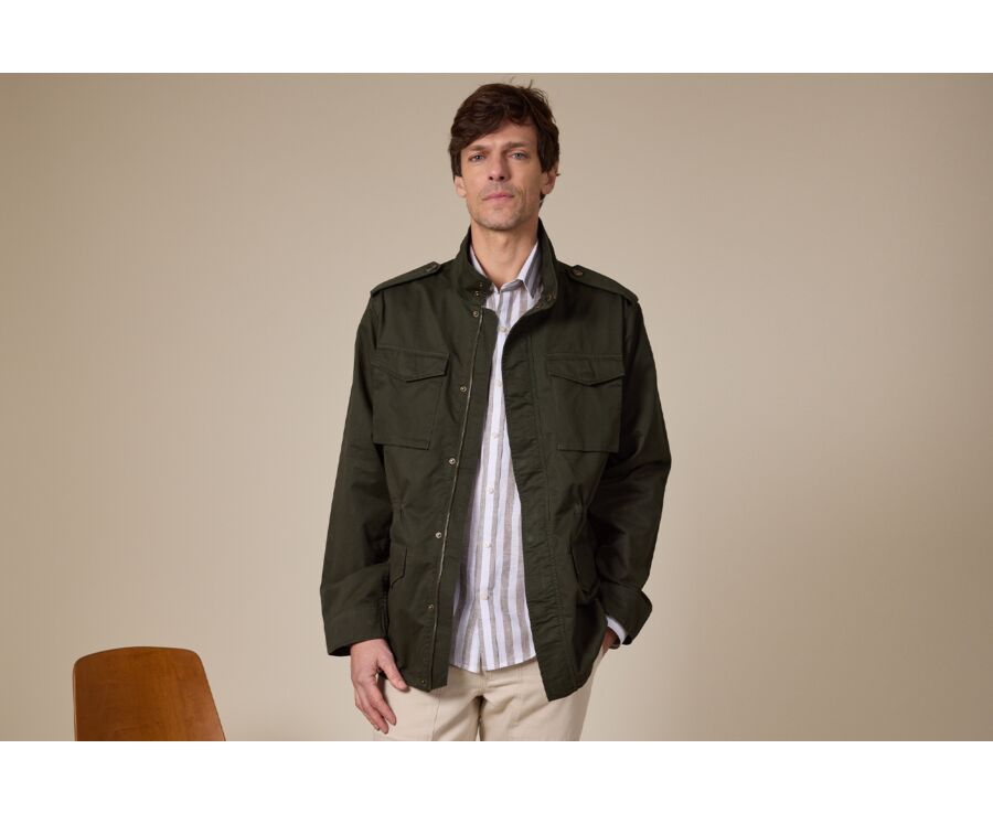 Veste de combat Vert Foncé - Coupe Ajustée - RUFINIEN