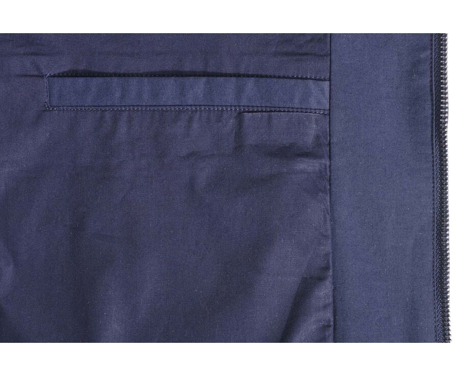Blouson déperlant homme mi-saison Navy - ORLAND