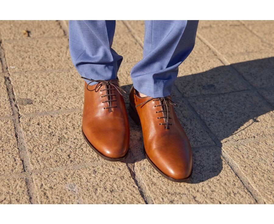 Richelieu Gold Patiné pour Homme - CORSTON
