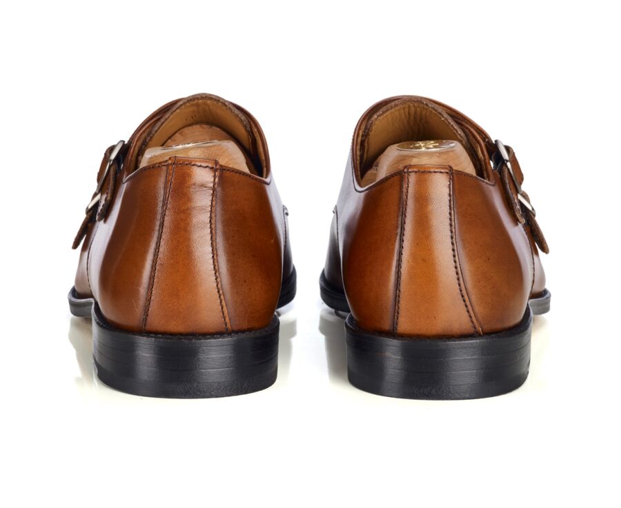 Chaussures pour homme Gold Patiné - Double Boucle - LANGFORD