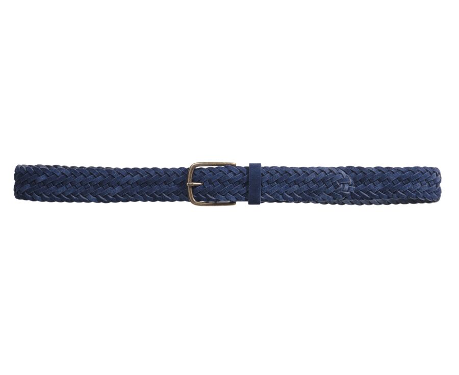 Ceinture en Velours tressée homme Navy - NORTHGATE