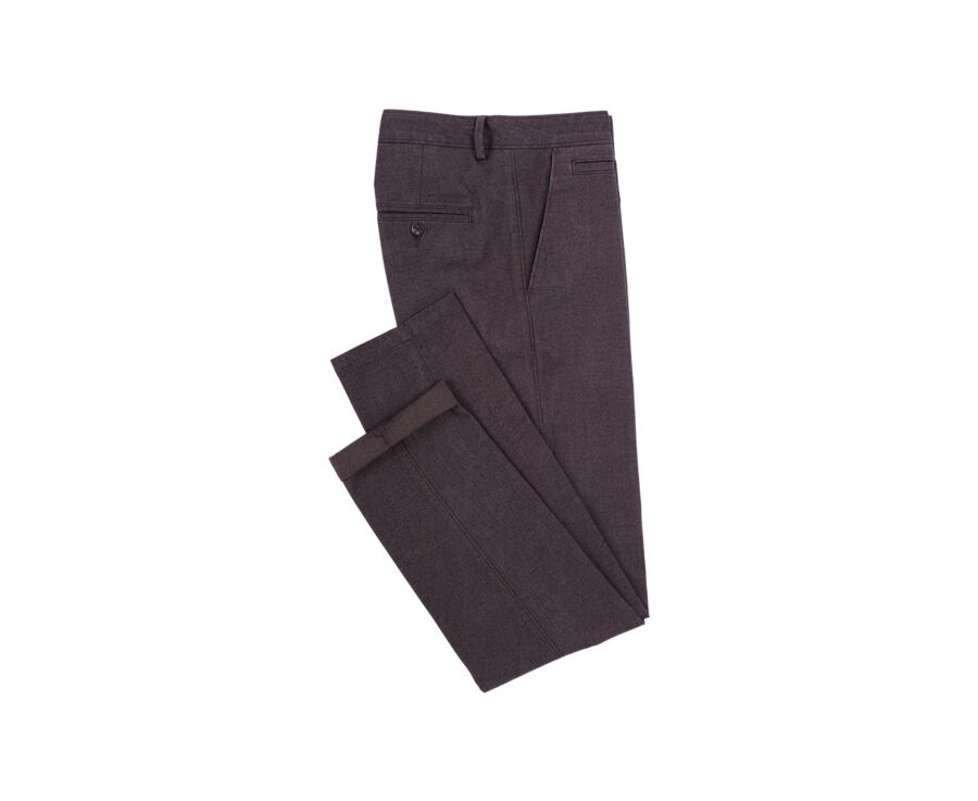 Chino Homme - Chevron Chocolat - JORDEN