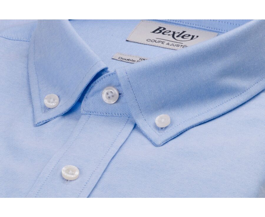 Chemise Oxford homme - Bleu Ciel - BRADFORD III
