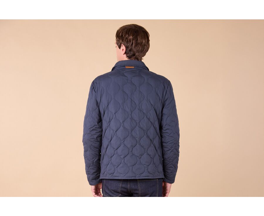 Doudoune Matelassée en Navy - NORSTEN