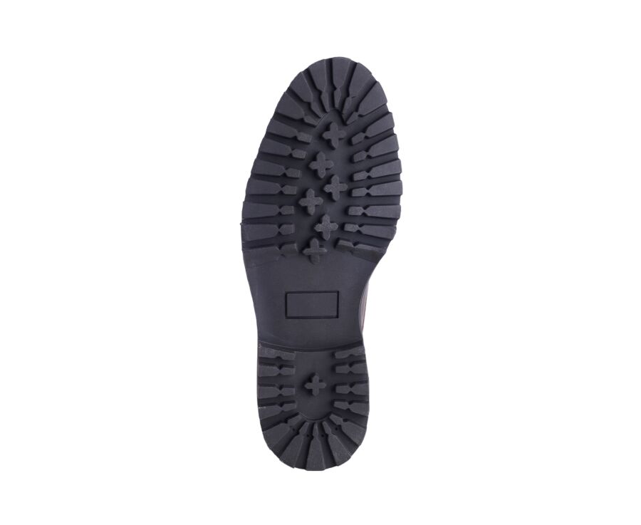 Bottine homme - Chocolat Patiné - FYFIELD GOMME