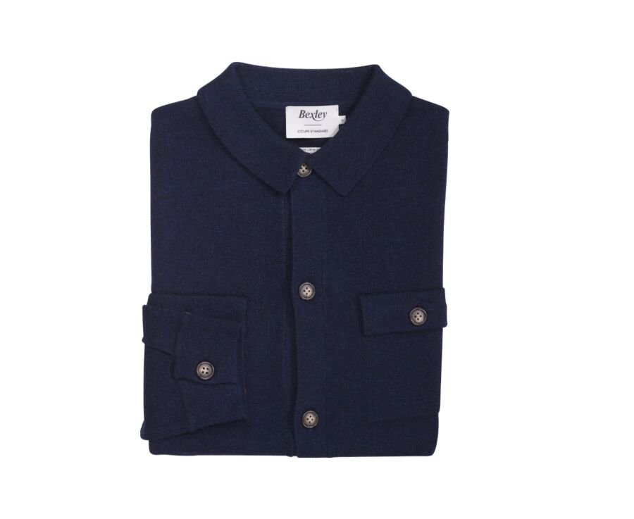 Surchemise en Maille - Marine - WARRICK