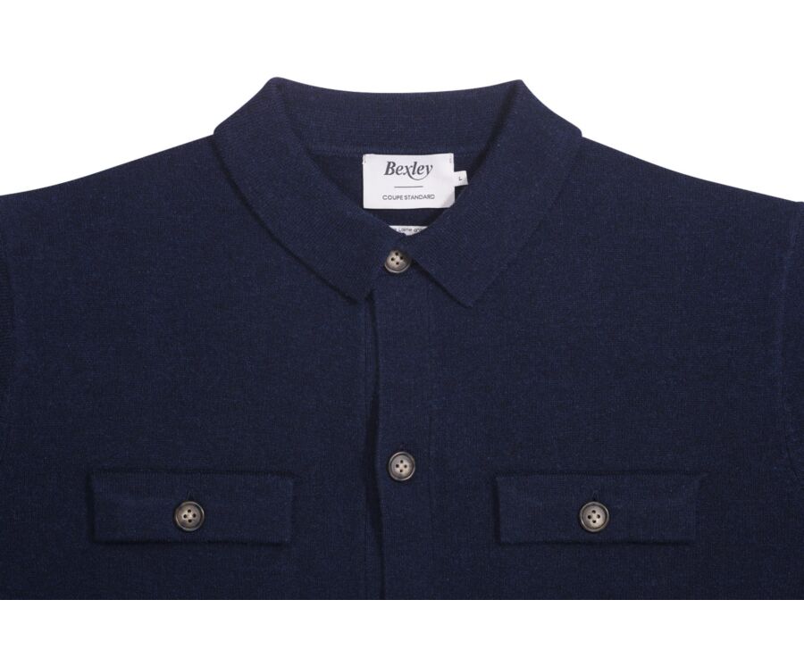 Surchemise en Maille - Marine - WARRICK