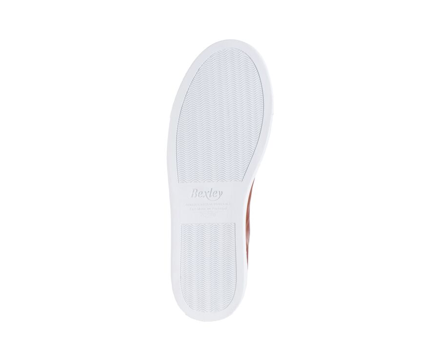 Sneaker montant Homme - Chataigne Patiné - TAHARA
