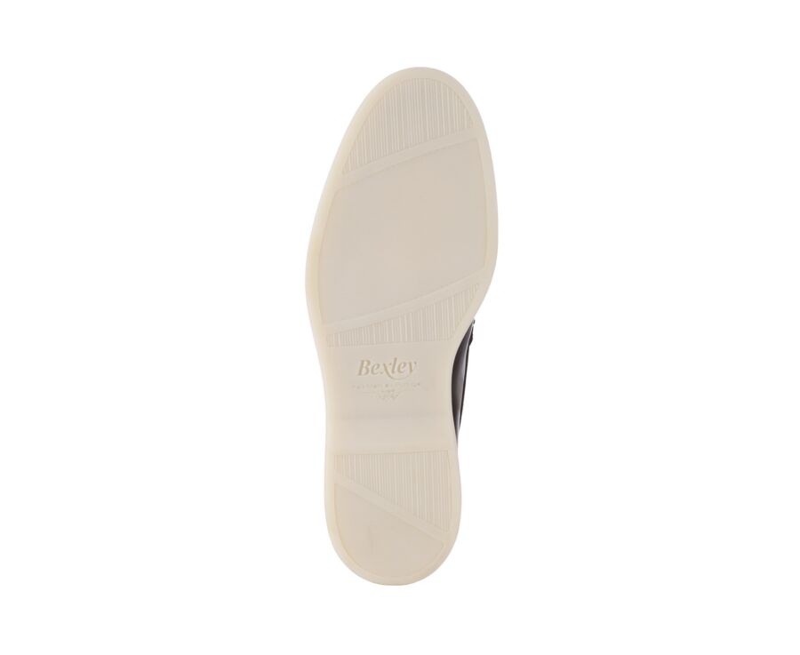 Mocassin homme chocolat patiné à la main - MANASOTA III