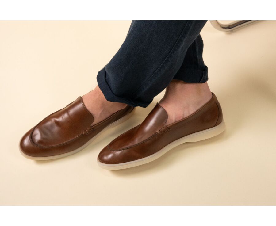 Mocassin homme - Chataigne - MANASOTA III