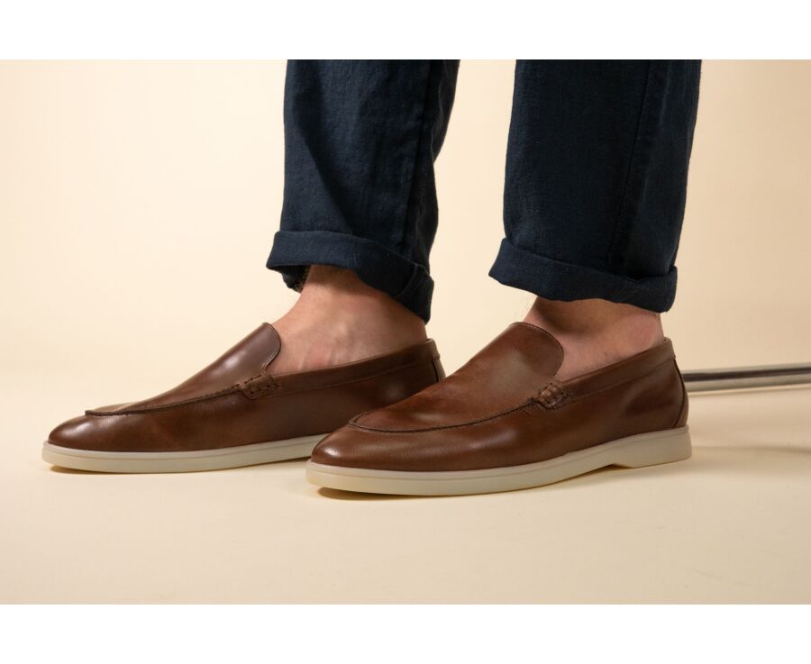 Mocassin homme - Chataigne - MANASOTA III