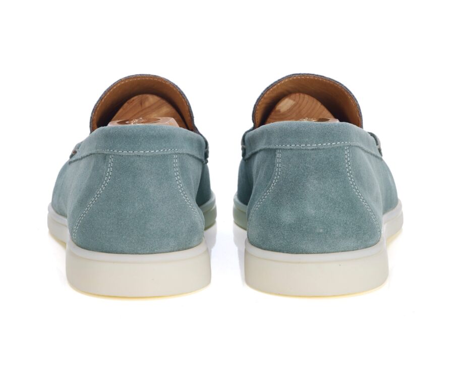 Mocassin homme - Velours Eucalyptus - MANASOTA III