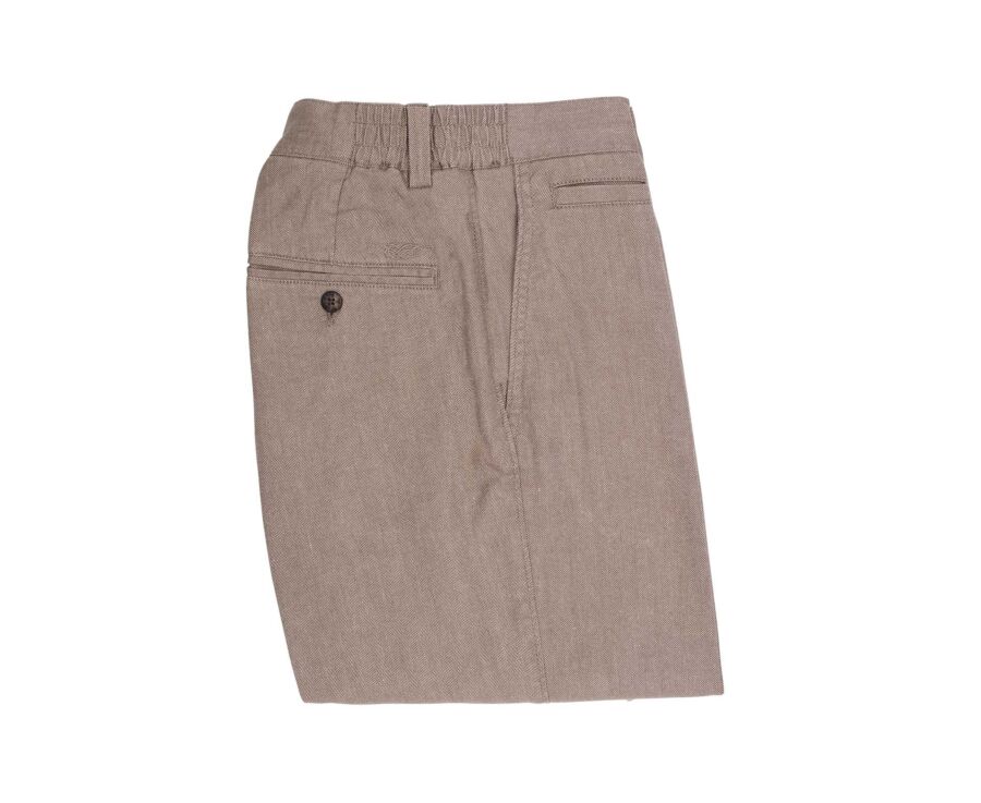 Bermuda Chevron Kaki Clair - KYRAS