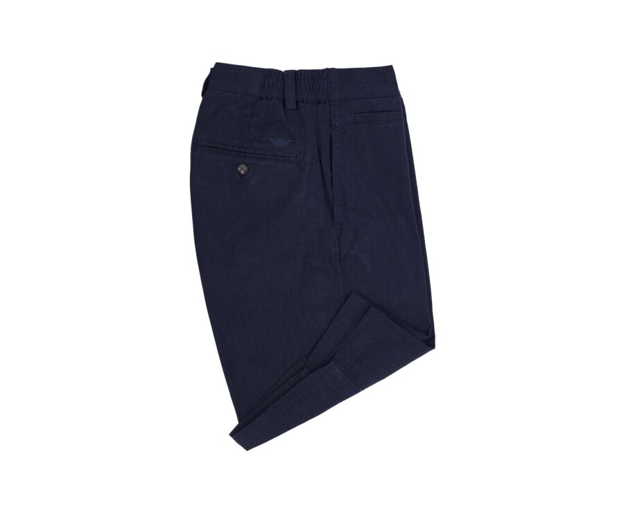 Bermuda Chevron Navy Foncé - KYRAS