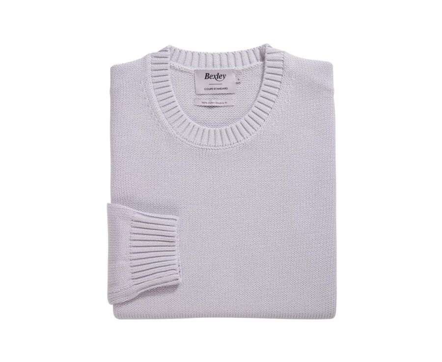Pull col rond - Greige - CALDERIK