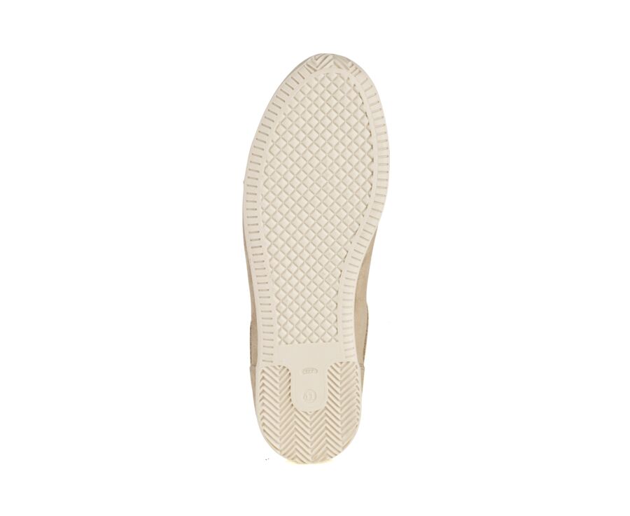 Sneakers homme - Velours Beige - TARILTA