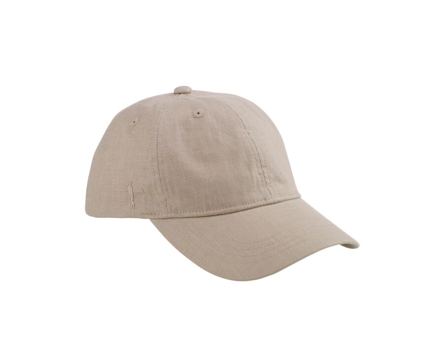 Casquette pour homme en Lin Ecru - BRADWELL II