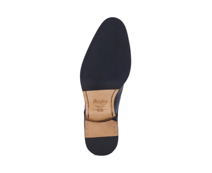 Chaussures pour homme Noir - Double Boucle - LANGFORD PATIN