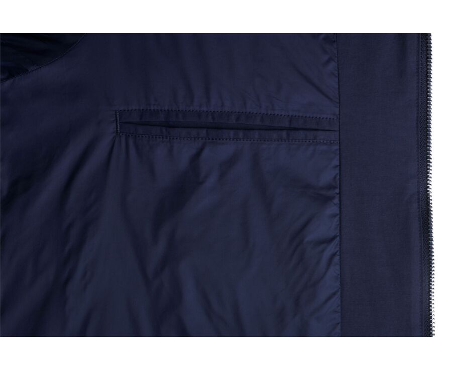 Doudoune légère homme en duvet navy - ELLIS