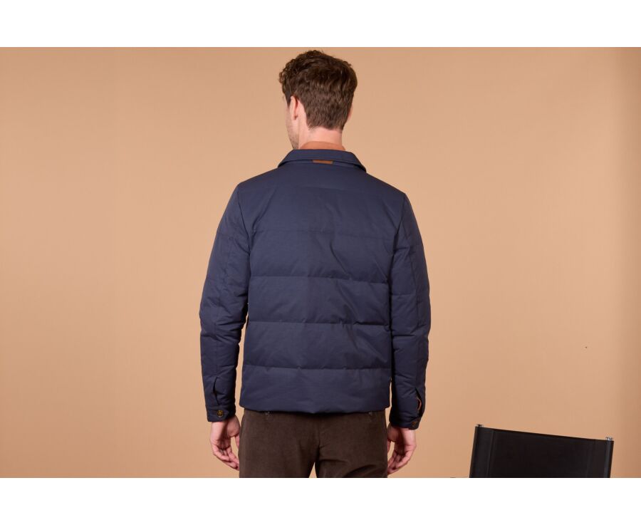 Doudoune légère homme en duvet navy - ELLIS