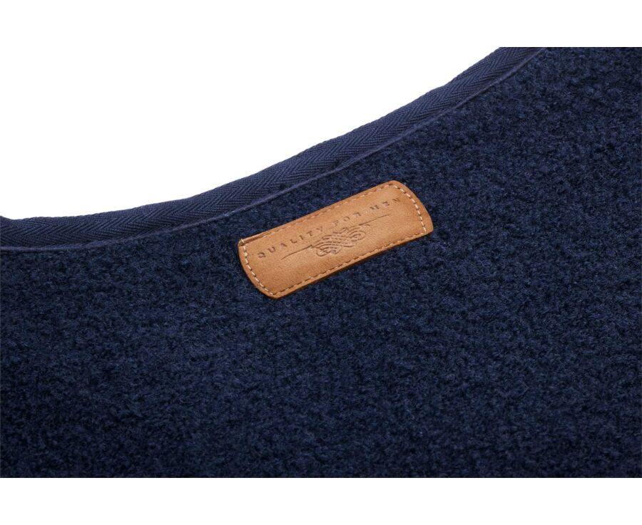 Gilet sans manche homme navy en laine - KAYN