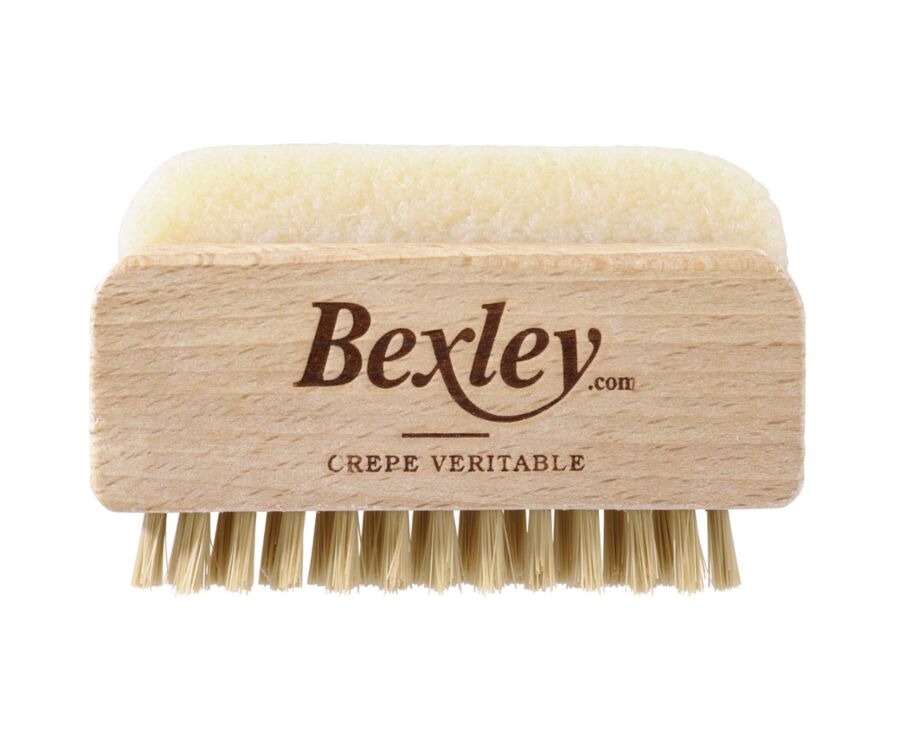 Brosse en hêtre et crêpe véritable - 9cm
