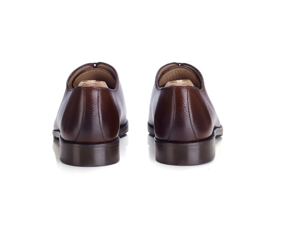 Richelieu homme Chocolat Grainé - PETER PATIN