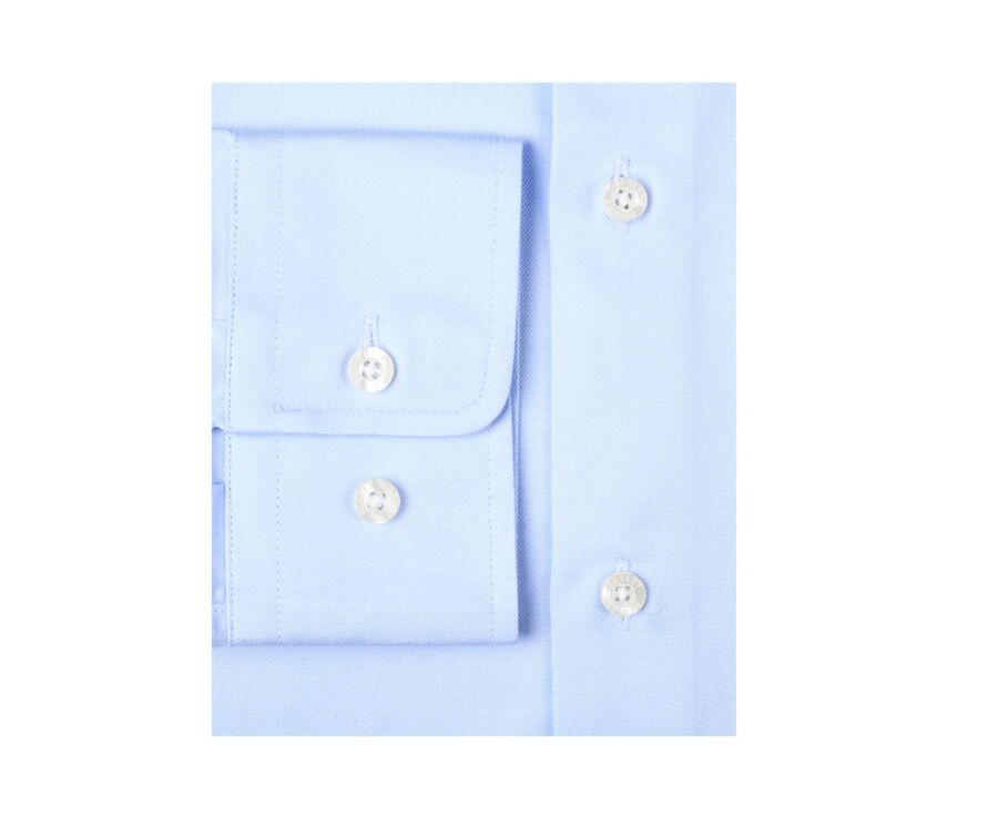 Chemise Bleue pâle coton - GIORGIO
