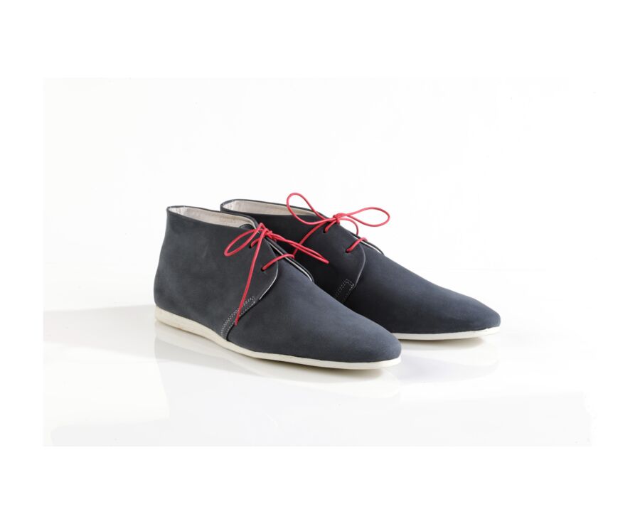 3 paires de lacets pour chaussures ville - Rouge, Gris et Rose
