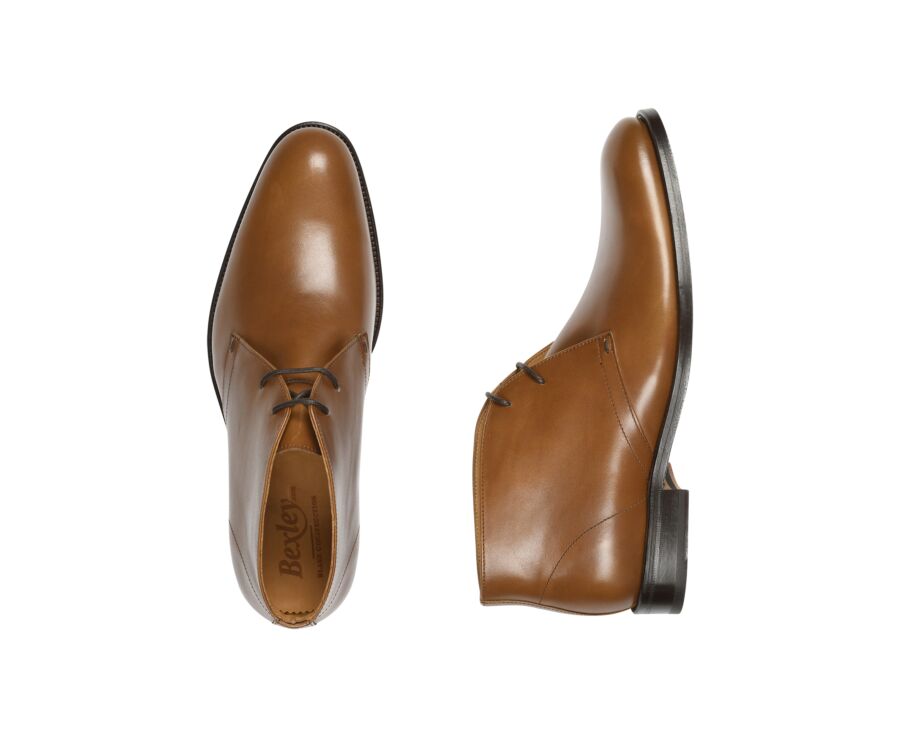 Chukka boots homme Châtaigne patiné - WARWICK