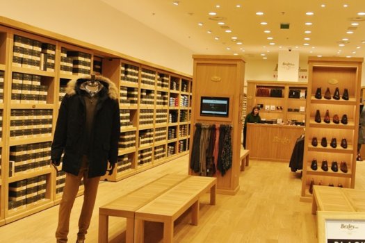 Intérieur boutique bexley