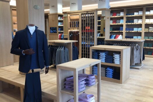 Intérieur boutique Bexley Reims