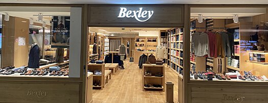 Boutique vitrine forum des halles Bexley