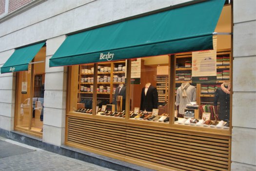Boutique Bexley Lille Vitrine