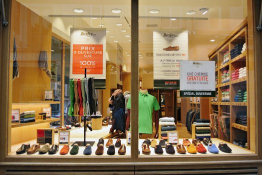 Boutique Bexley Lille Vitrine