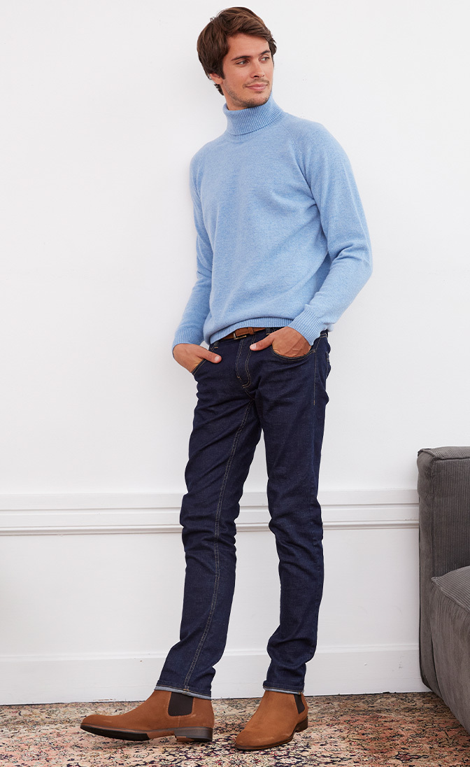 tenue homme chic hiver