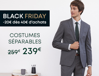Costume pour homme black friday