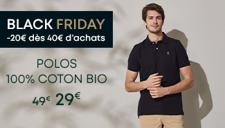 Polos manches courtes homme black friday