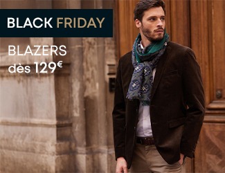 Blazer marron homme Black Friday